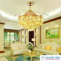 QUẠT TRẦN ĐÈN NỮ HOÀNG 1812-R6145