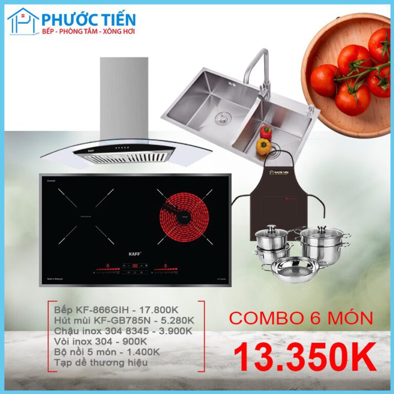 COMBO BẾP KAFF 6 MÓN
