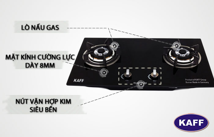 bếp gas âm Kaff KF-228