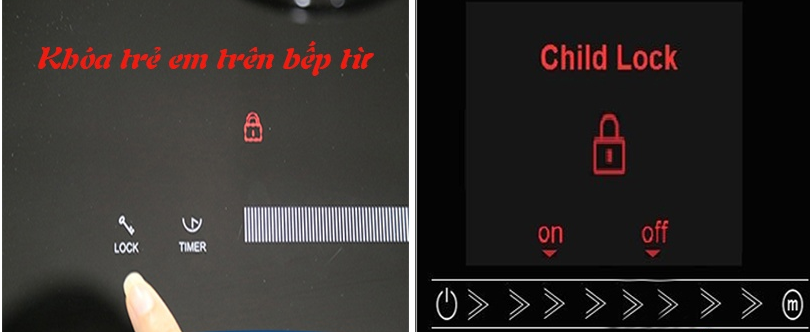 Hướng dẫn sử dụng chức năng khóa an toàn trên bếp từ【Mới nhất】