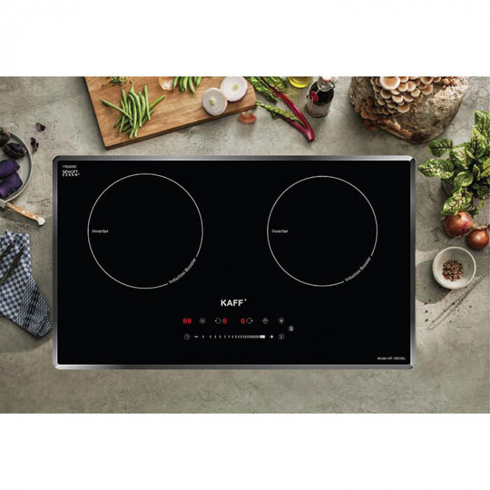 Bếp đôi điện từ Kaff KF-3850SL