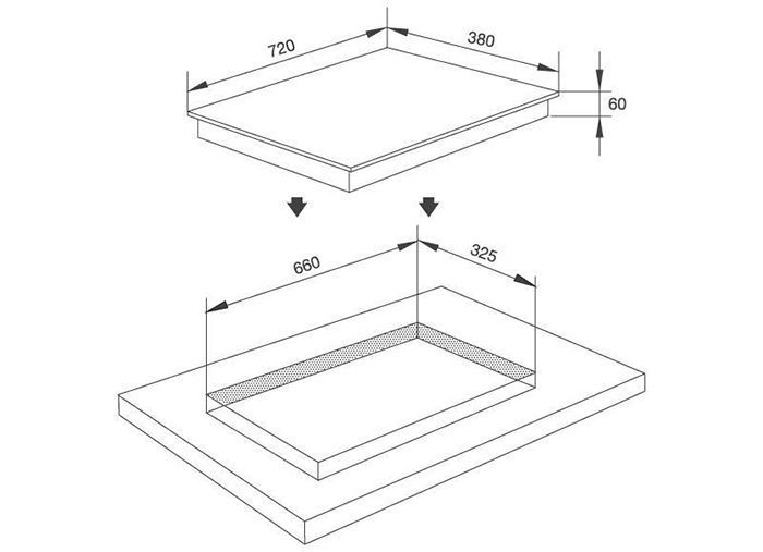 Bếp từ đôi Malloca MH-02I D