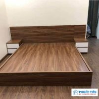 GIƯỜNG GỖ CÔNG NGHIỆP MDF 01
