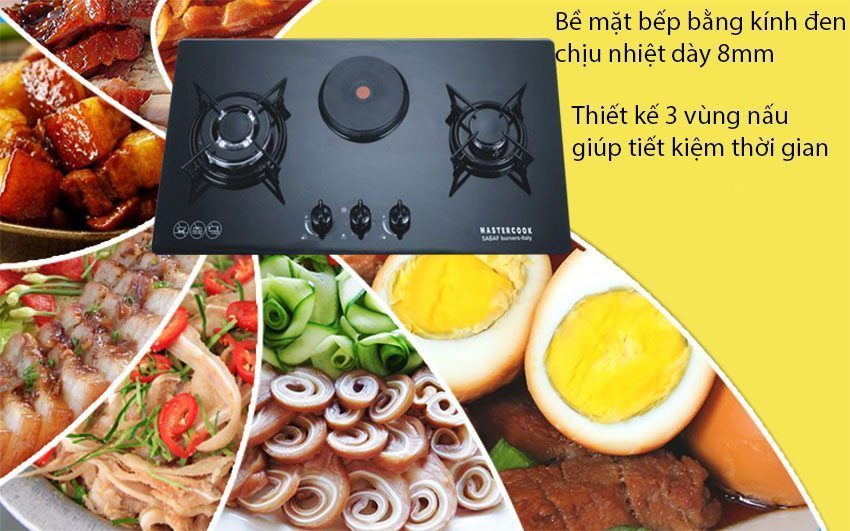 Chức năng của bếp gas âm Mastercook MC-168GE