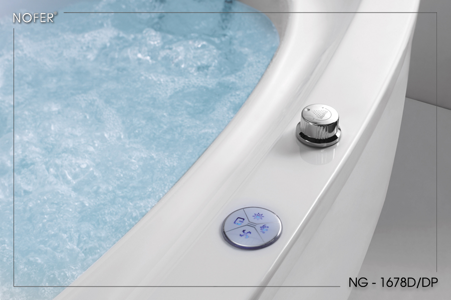 Bảng điều khiển của bồn tắm massage NG-1678D/DP