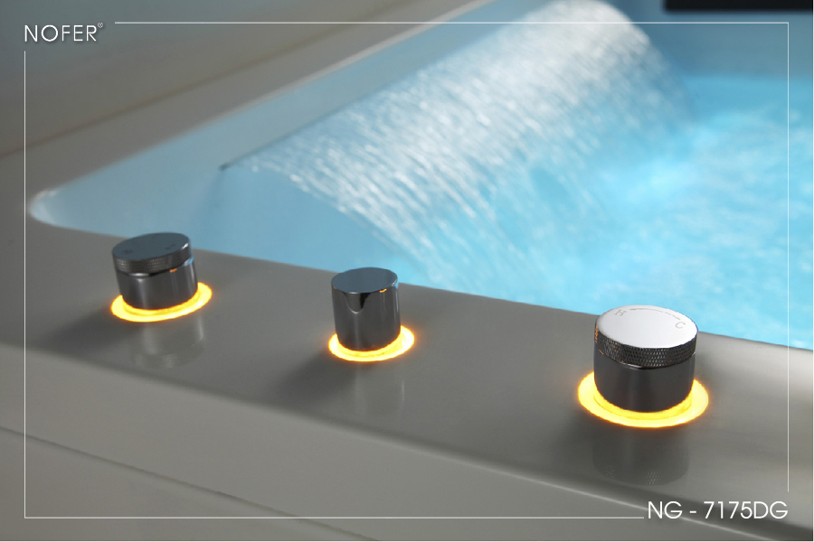 Bộ điều khiển vòi sen của bồn tắm massage NG-7175DG