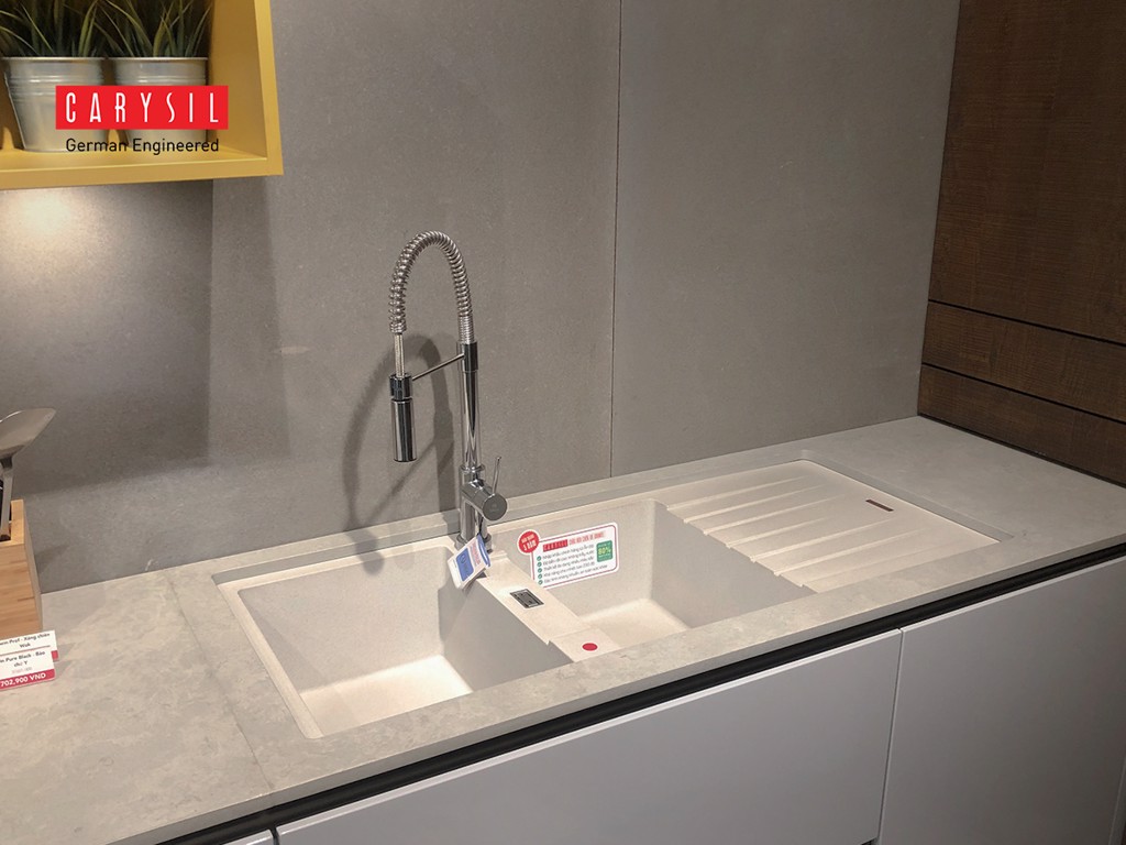 chau rua bat bang da granite co canh Carysil TIP1