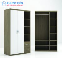 TỦ QUẦN ÁO MDF TQA PT-01