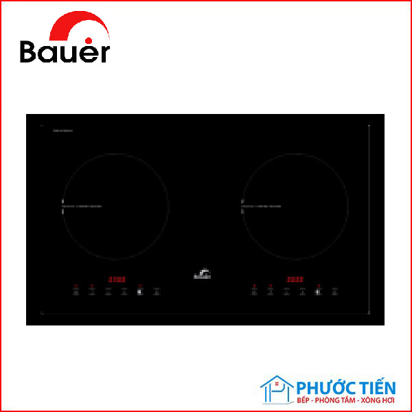 Bếp cảm ứng từ 2 vùng nấu Bauer BE32SS