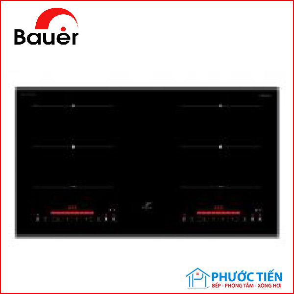 Bếp cảm ứng từ 2 vùng nấu Bauer BE366SA
