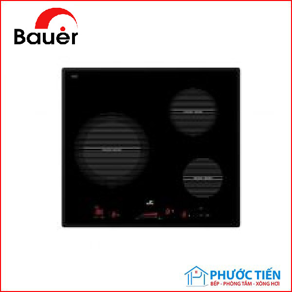 Bếp cảm ứng từ 2 vùng nấu Bauer BE63SS