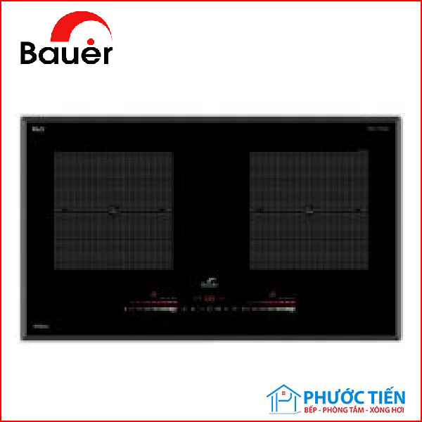 Bếp cảm ứng từ 2 vùng nấu Bauer BE 668GTA