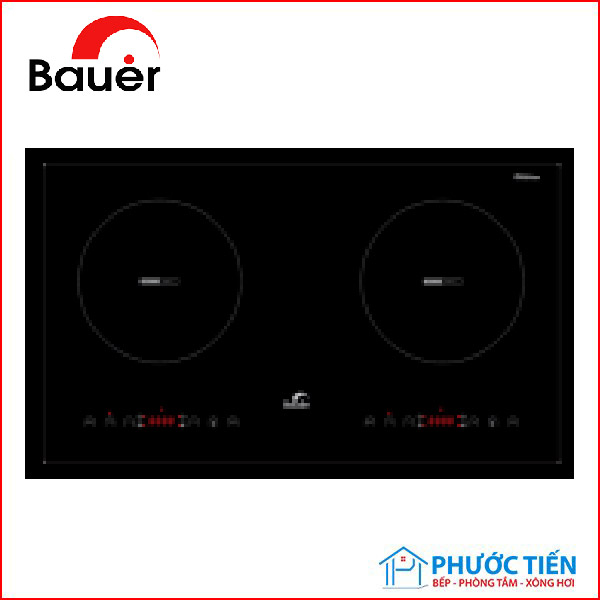 Bếp cảm ứng từ 2 vùng nấu Bauer BE326SS