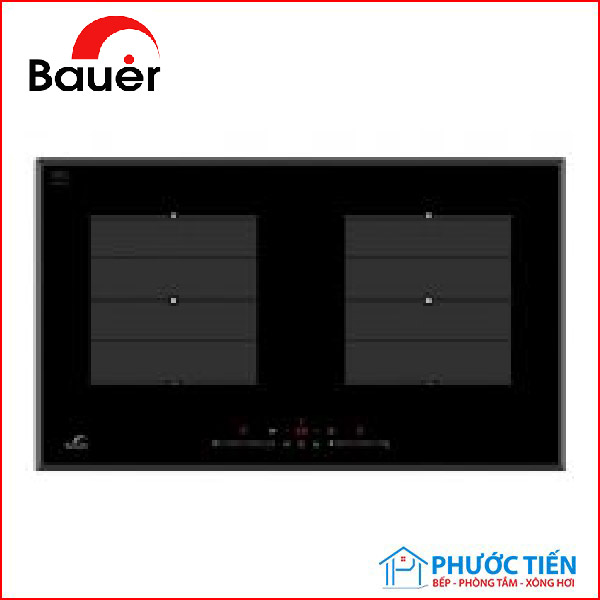Bếp cảm ứng từ 2 vùng nấu Bauer BE56GT