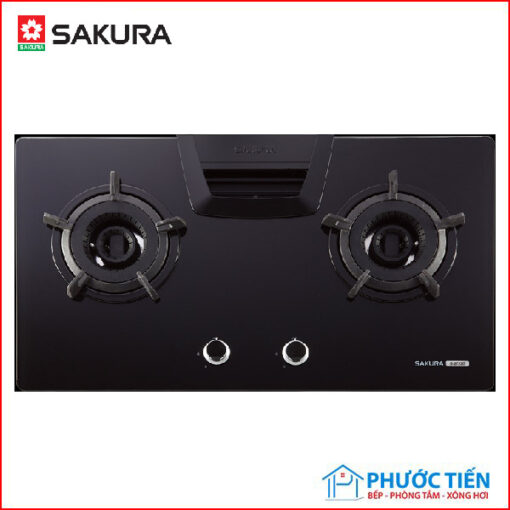 Bếp gas âm đôi SAKURA G-2722G