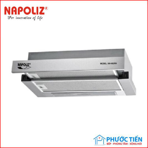 Máy hút khói khử mùi kính cong Napoliz NA-702RH