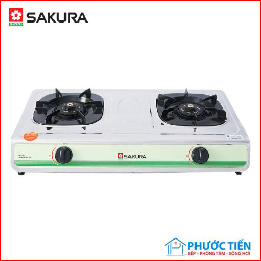 Bếp gas dương đôi SAKURA SA-2172S