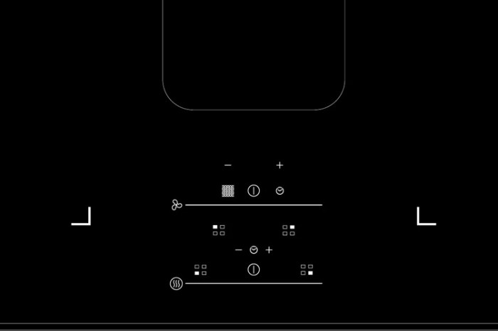 Bếp từ kết hợp hút mùi Hafele IHH77A 539.66.822