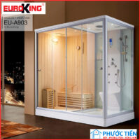 Phòng xông hơi khô và ướt  nhập khẩu Euroking EU-A903