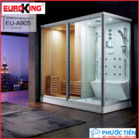 Phòng xông hơi khô và ướt  nhập khẩu Euroking EU-A905