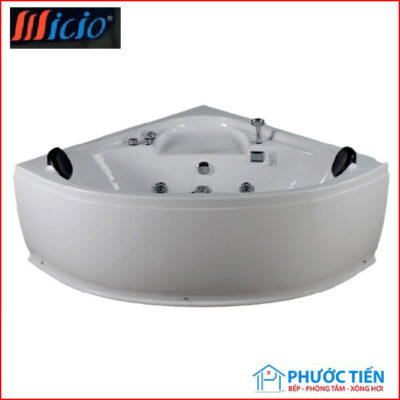 Bồn tắm góc massage Micio WM-140T (acrylic-1400x1400x600 mm)