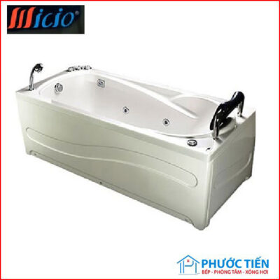 Bồn tắm massage Micio WM-170R (acrylic - yếm phải-1700x750x600 mm)
