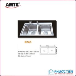 Chậu rửa bát AMTS 8245