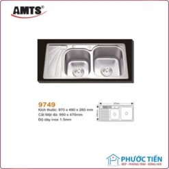 Chậu rửa bát AMTS BK-9749