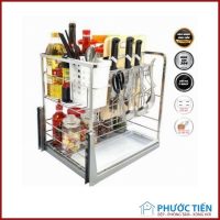 Kệ Dao Thớt Đa Năng 400 Inox 304