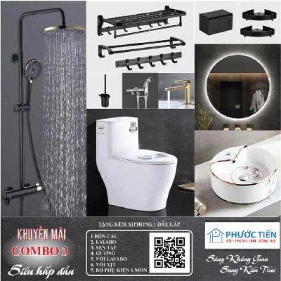 combo phòng tắm rohency