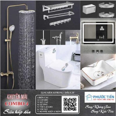 combo phòng tắm rohency