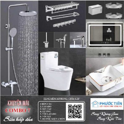 combo phòng tắm rohency