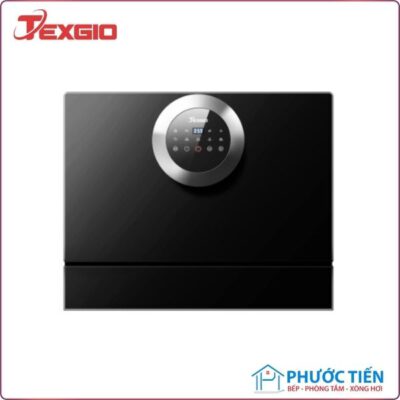 Texgio Dishwasher TG-DT2026 - Mini 6 Bộ Sấy Khí Nóng, Diệt Khuẩn UV