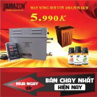 MÁY XÔNG HƠI ƯỚT AMAZON 6KW