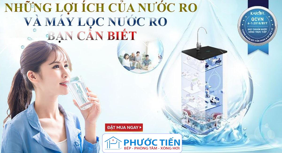 Những lợi ích của máy lọc nước đem đến gia đình bạn