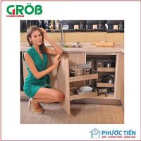 Giá góc liên hoàn inox hộp Grob – GH.90R