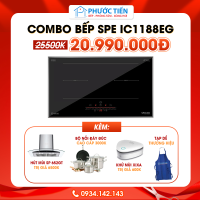 Combo bếp từ Spelier IC 1188EG